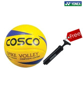 Cosco Spike Volley Ball + 1 Cosco Hand Pump FREE