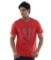 Puma Red Ferrari Logo Men's T-Shirt