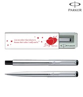 Parker Vector SS CT (Roller Ball Pen+Ball Pen) (M- 1)