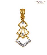 Avsar Gold & Diamond Adorable Pendant