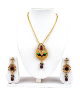 Adhira Elegant Drop Style Necklace Set