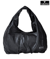 Calvino Sophisticated Black Matte Finish Handbag