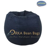 Orka Bean Bags Classy Blue Bean  Bag