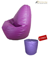 Orka Attractive Purple Bean Bag