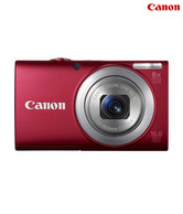 Canon Powershot A4000 IS 16MP Point & Shoot Digital Camera (Red)