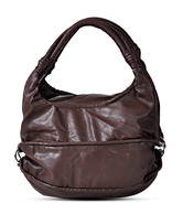 Calvino Dark Brown Matte Finish Handbag