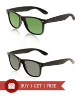 Just Color Grey Sunglasses - Buy 1 Get 1 Free