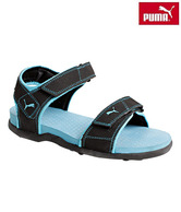 Puma Sonic Wn's Ind Black & Sky Blue Floater Sandals