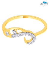 Asmi Opulent Diamond & Gold Ring
