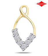 Sparkles Lovely Diamond Pendant