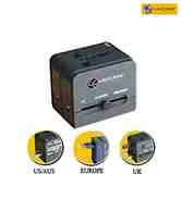 Lapcare Universal Travel Adapter(Black)