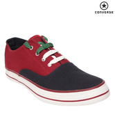 Converse Active Maroon & Navy Blue Sneakers