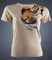 No Ordinary Wear Save Tiger  Biscotti Women's T-Shirt
