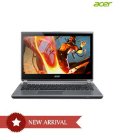 Acer Aspire M5 481T (Intel Core i5- 4GB RAM- 500GB HDD+20GB SSD- Win7 HB-Intel HD Graphics 4000 With 128 MB Dedicated Graphics) (Silver)