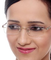 Quantum Rimless Silver Super Comfortable Frames