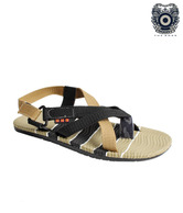 Roony Beige Striped Base Floaters