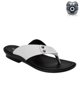 Roony Comfy White Slippers