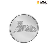 MNC 10 Gm Royal Bengal Tiger Silver Coin With 99.9% Purity