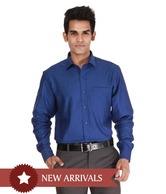 John Players Vibrant Royal Blue Shirt