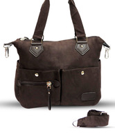 A-Progeny Attractive Dark Brown Handbag