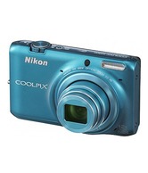 Nikon Coolpix S6500 16MP Point & Shoot Digital Camera (Blue)