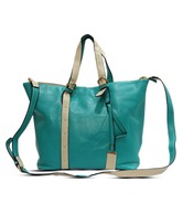 A-Progeny Shiny Turquoise Handbag