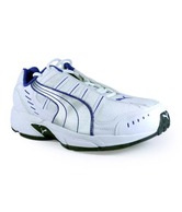 Puma Stallion White & Cobalt Blue Sports Shoes