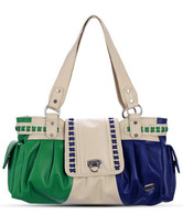 Butterflies Multicolour Criss-Cross Handbag
