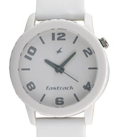 Fastrack Commendable White Watch