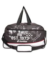 Lotto Sturdy Designer Black Duffle Bag