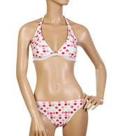 Puma Appealing Red-White Bikini Set