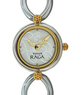 Titan Attractive White Watch