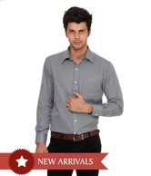 John Players  Cool Black Checkered Shirt