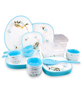 Nayasa Light Blue Dinner Set - 32 Pcs