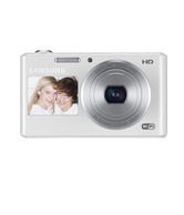 Samsung Smart DV150F 16.2MP Point & Shoot Digital Camera (White)