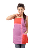 Sepia Lovely Red-Purple Cotton Tunic Top