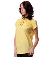 Benetton Yellow  Cotton Top