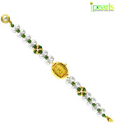 JPearls  Cz Jade Pearl Watch