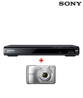Sony SR320 DVD Player with Sony DSC5000 Camera