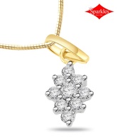 Sparkles Modish Diamond Pendant