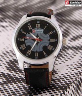 Lotto Black Roman Dial Watch
