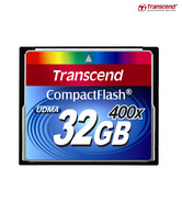 Transcend CF 32 GB 400X Memory Card