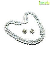 JPearls Grey Pearl Set