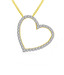 Sparkles Pristine Heart Shaped Diamond Pendant