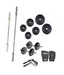Protoner Home Gym Protoner Weight Lifting Package 60 Kg Protoner Weight + 4 Rods + Dumbells + Gloves