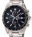Casio Edifice Pace Black Steel Watch