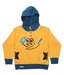 Unikid Cool Yellow & Blue Hooded Sweatshirt