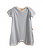 Unamia White Bubble Fish Romper For Kids