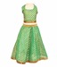 Kilkari Green & Golden Ghagra Choli For Kids