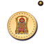 Aarya24kt Balaji Gold plated coin AR-CN-020